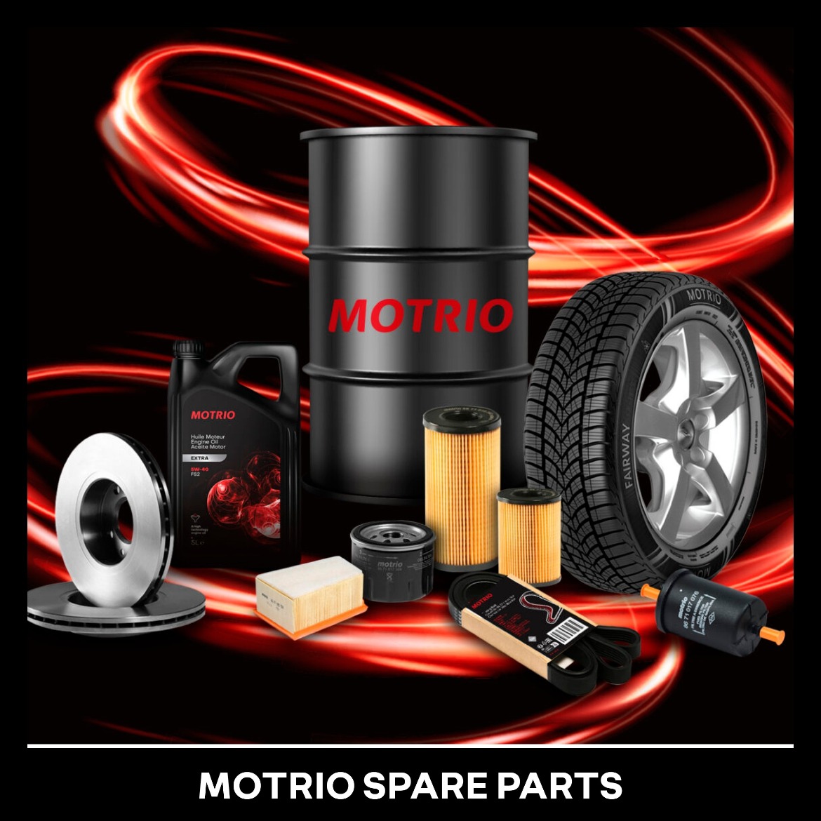 MOTRIO Spare Parts - an alternative for cars over 6 years old